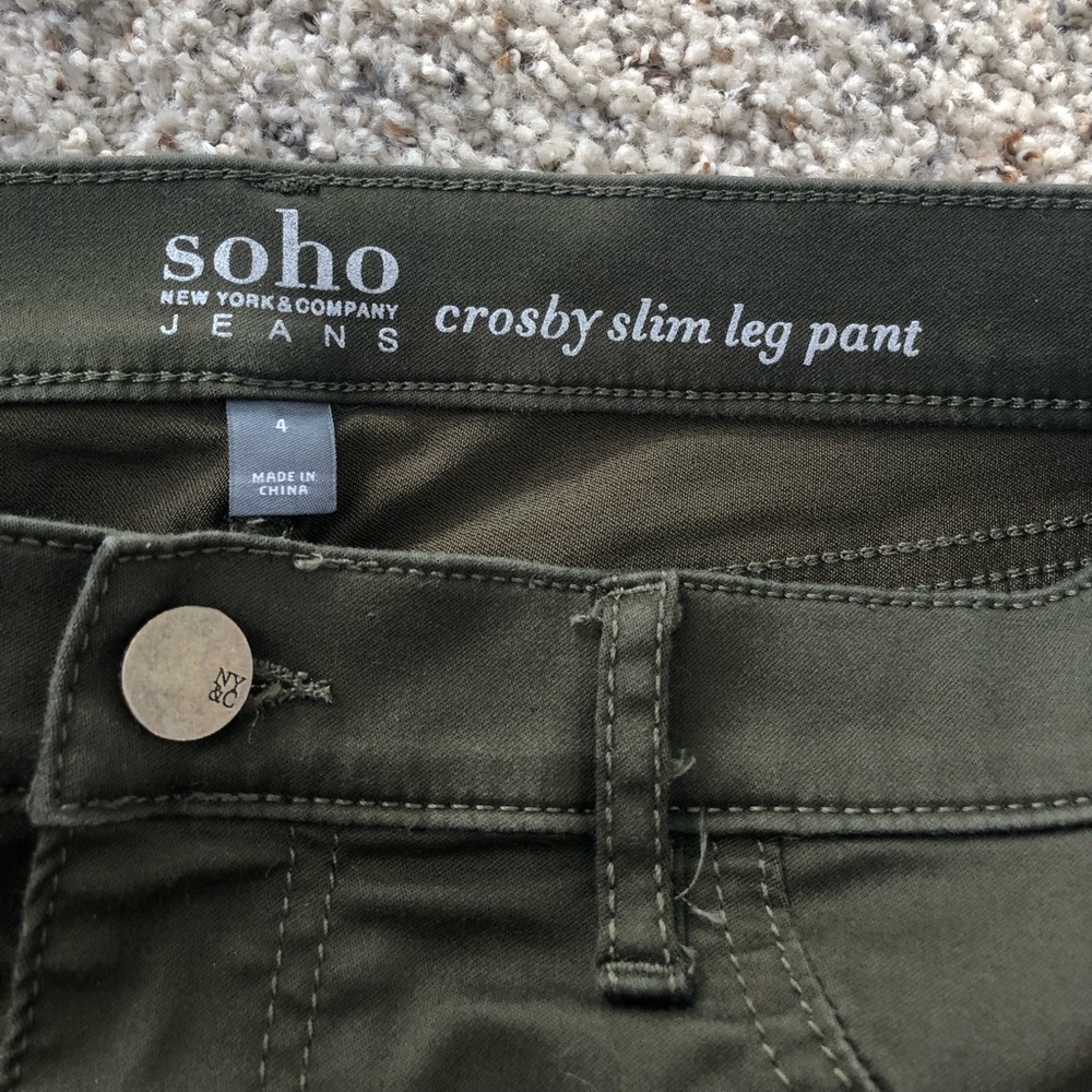 New York and Company: Crosby Slim Leg Ankle Pant